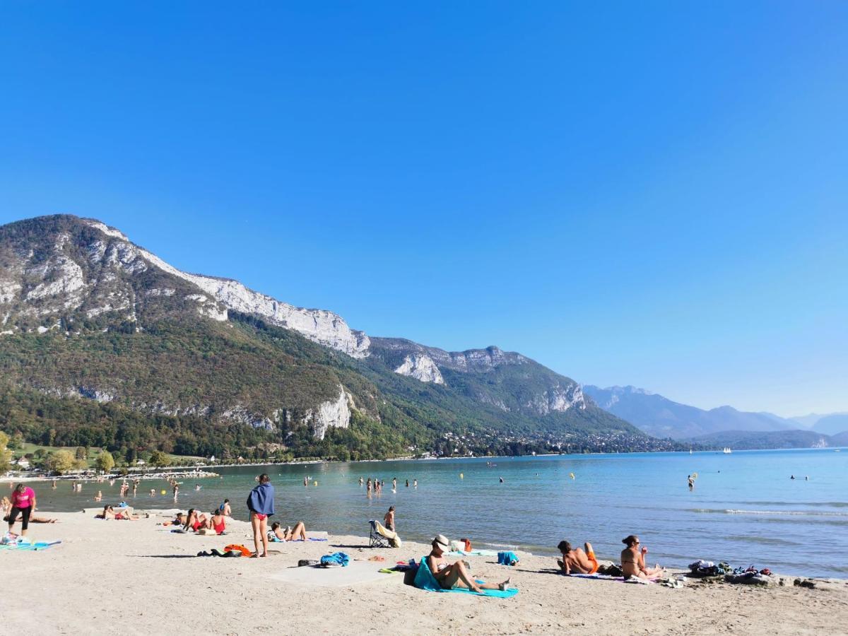 Charmant Appartement A 1 Minute Du Lac Annecy Zewnętrze zdjęcie