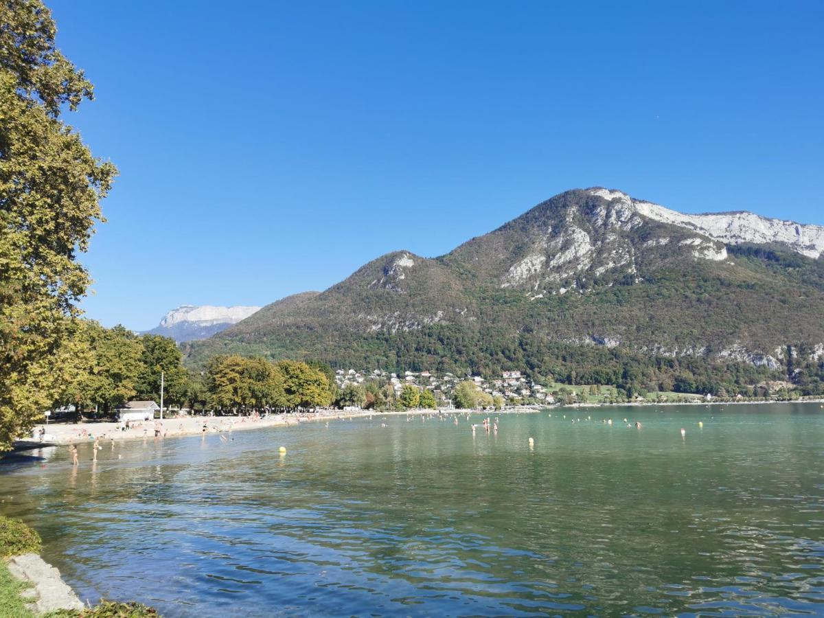 Charmant Appartement A 1 Minute Du Lac Annecy Zewnętrze zdjęcie
