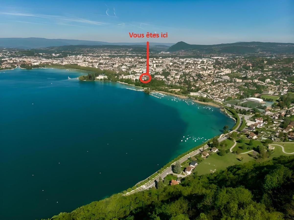 Charmant Appartement A 1 Minute Du Lac Annecy Zewnętrze zdjęcie